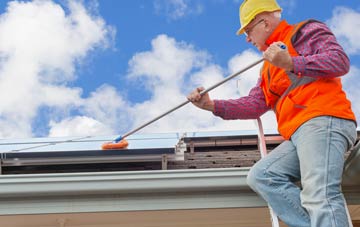 Spott soft wash roof cleaning